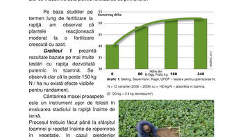 Cum influențează dezvoltarea din toamnă fertilizarea din primăvară